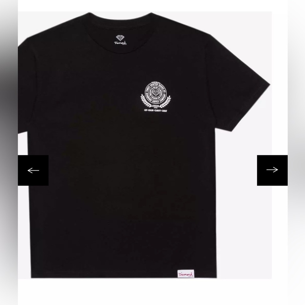 Large Diamond Supply Co short sleeve shirt